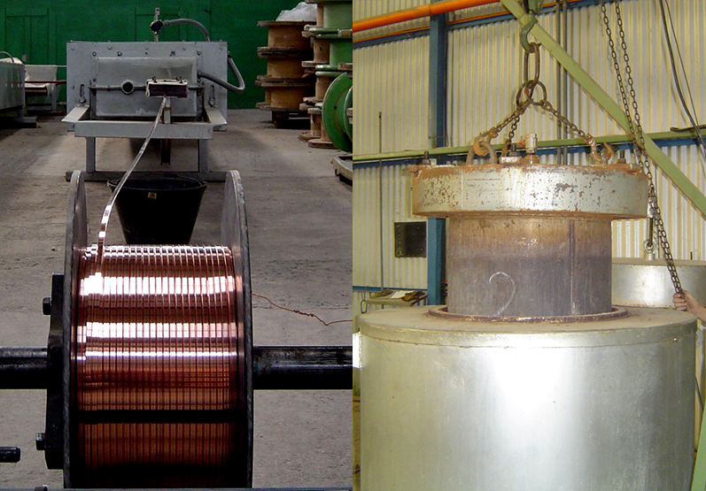 Imagen del proceso de Recocido